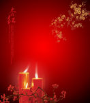 中国红 红色背景图片