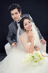 个性婚纱照 婚纱照