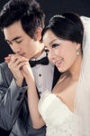 个性婚纱照 婚纱照