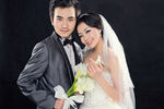 个性婚纱照 婚纱照