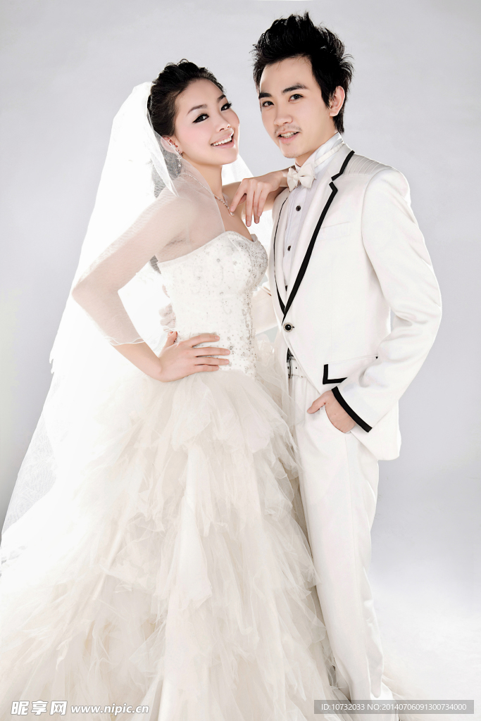 个性婚纱照 婚纱照