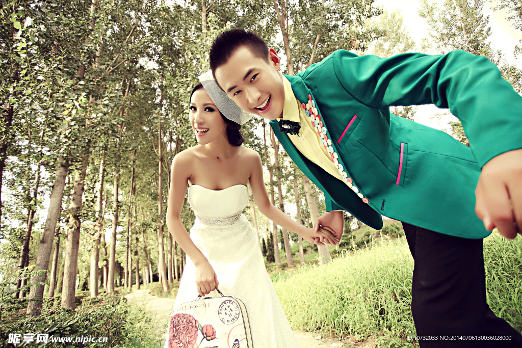 个性婚纱照