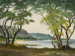 山野 油画