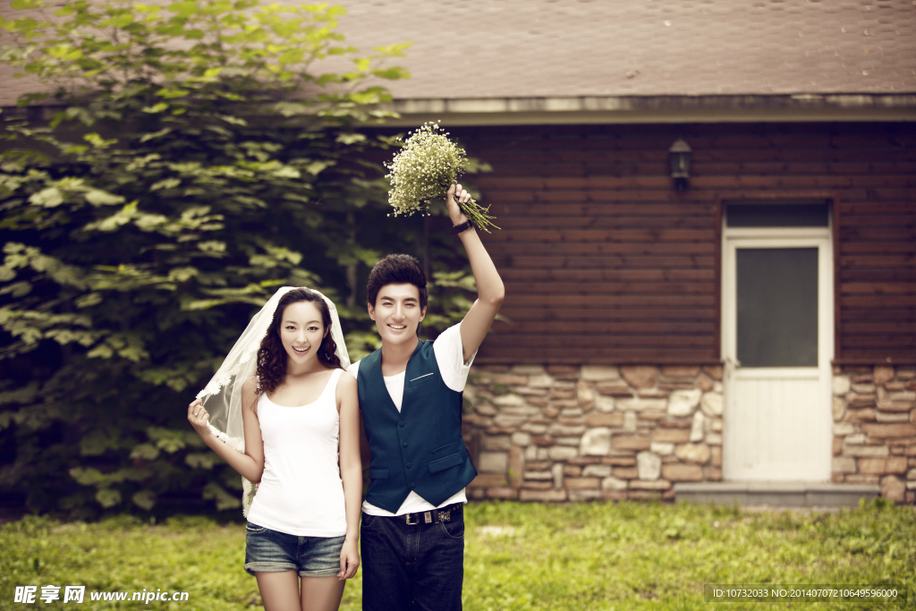 个性婚纱照 婚纱照