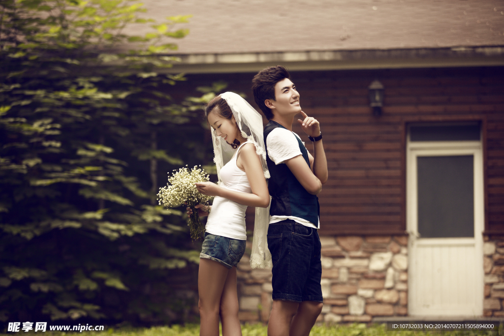 个性婚纱照 婚纱照