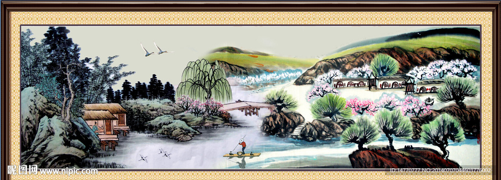 国画山水