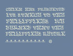 字体