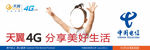 中国电信户外单立柱