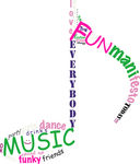 字母MUSIC