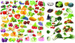 水果蔬菜蔬菜 PSD分层