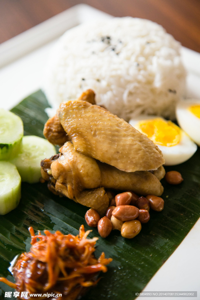 鸡腿饭