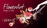 东方元素背景花纹