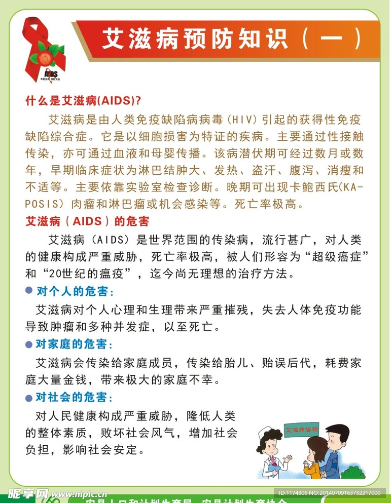 艾滋病预防知识