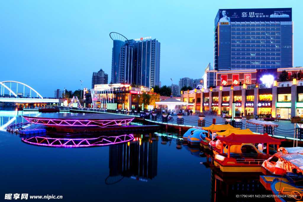 北戴河夜景