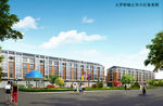 沿街住宅效果图