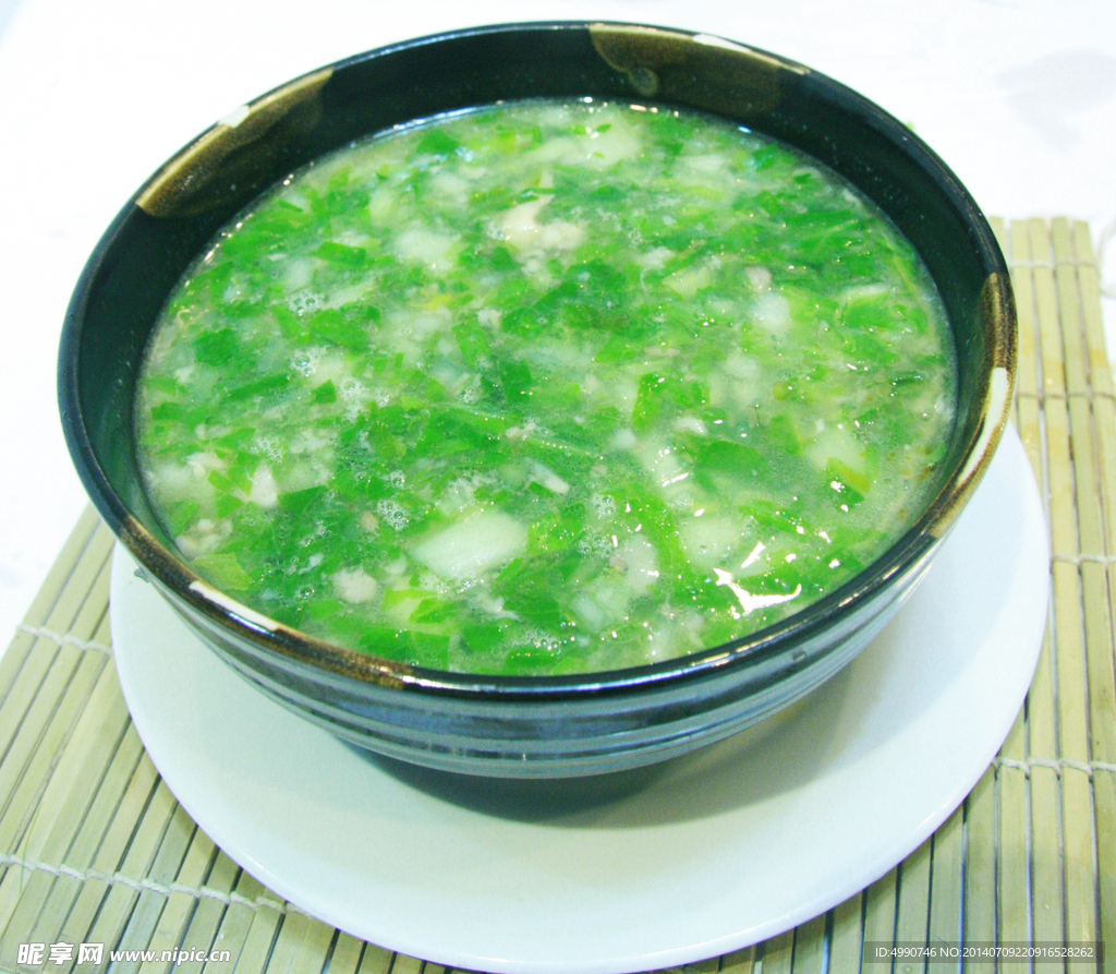 鸡汤小青菜