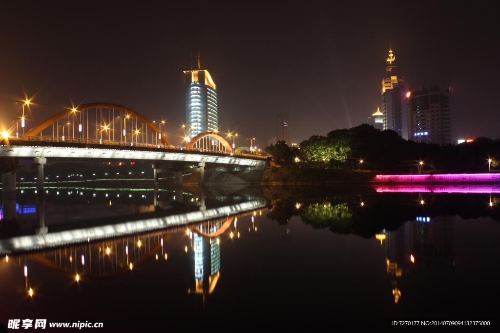 义乌夜景