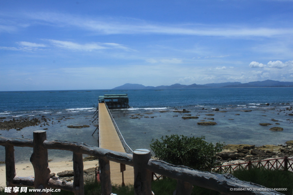 三亚度假 夏日清晨海