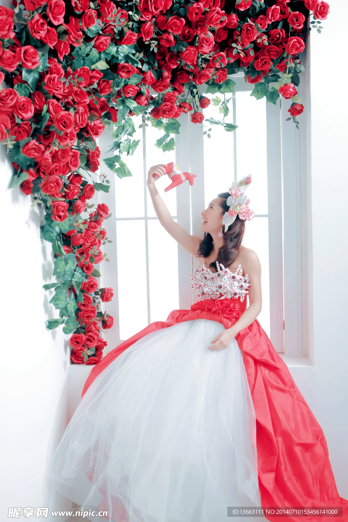 婚纱美女