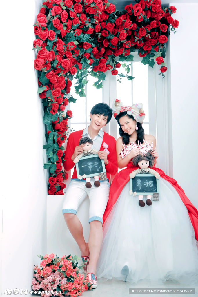 婚礼展架