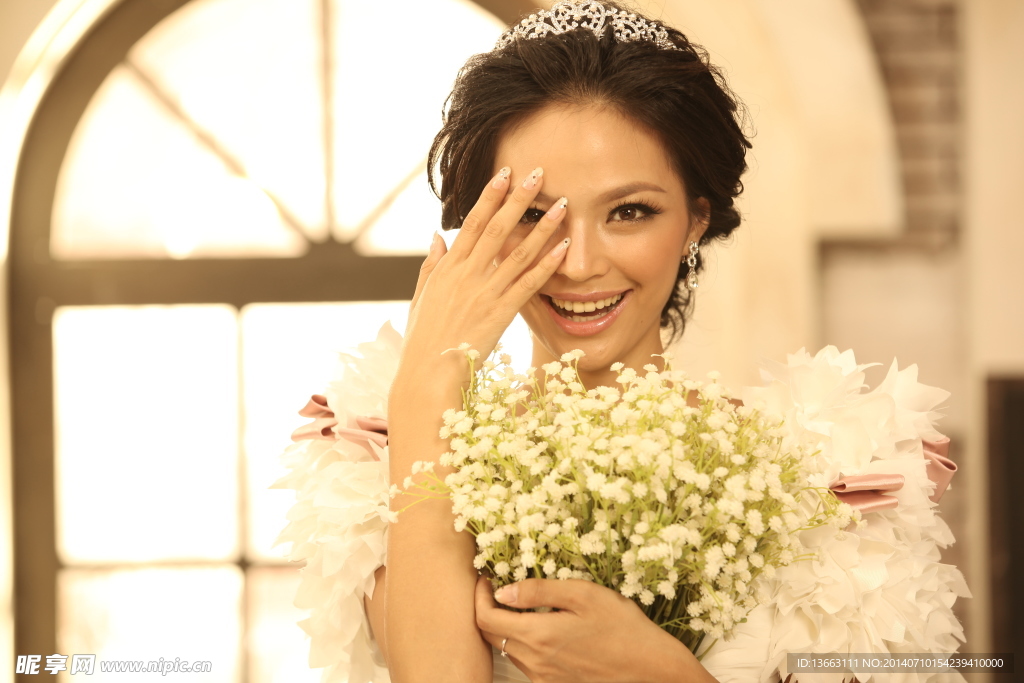 婚纱照 美女
