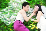 婚纱摄影 草地