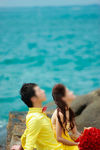 海边婚纱照