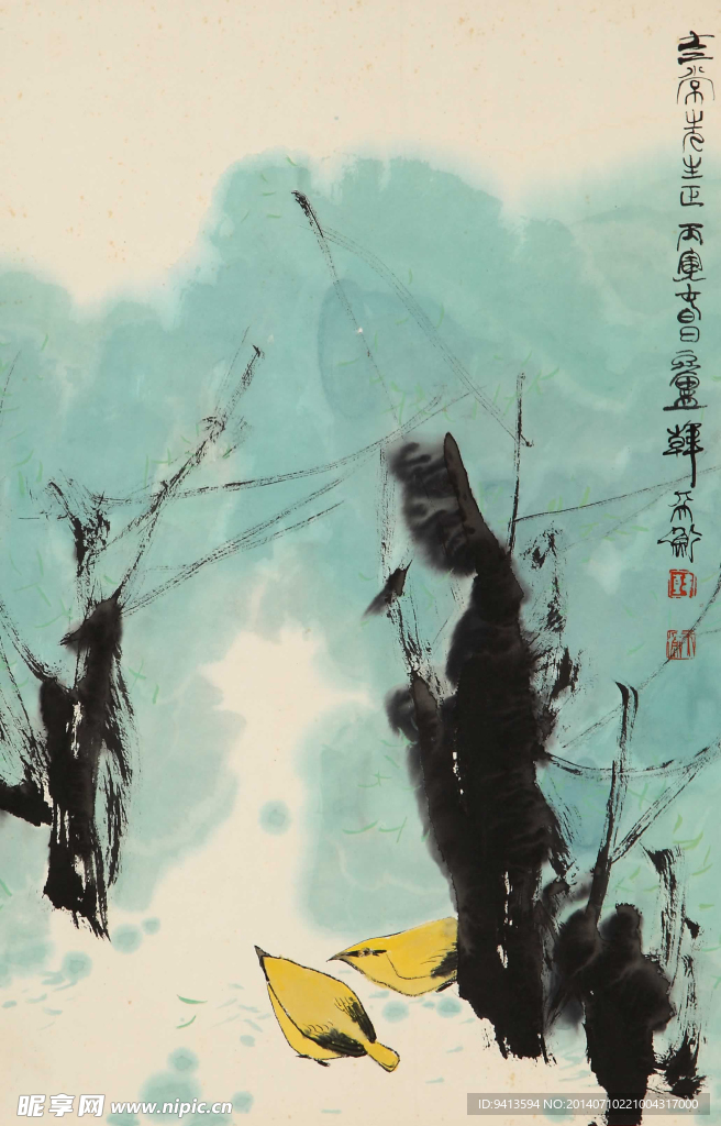 花鸟国画