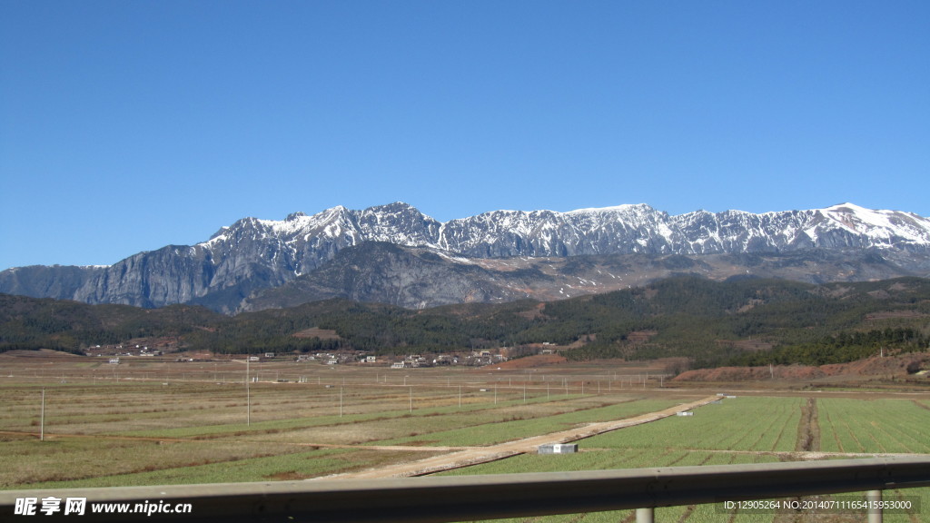 会泽大海草山的雪