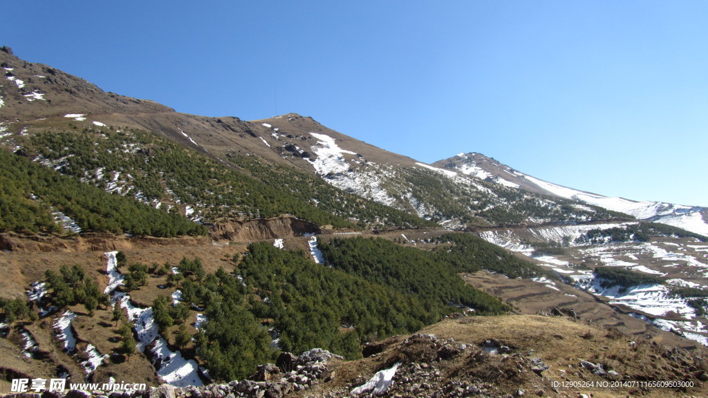 会泽大海草山的雪