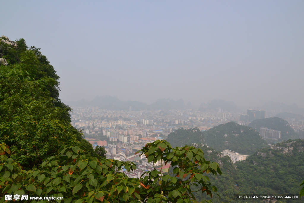 马鞍山山顶风景高清图