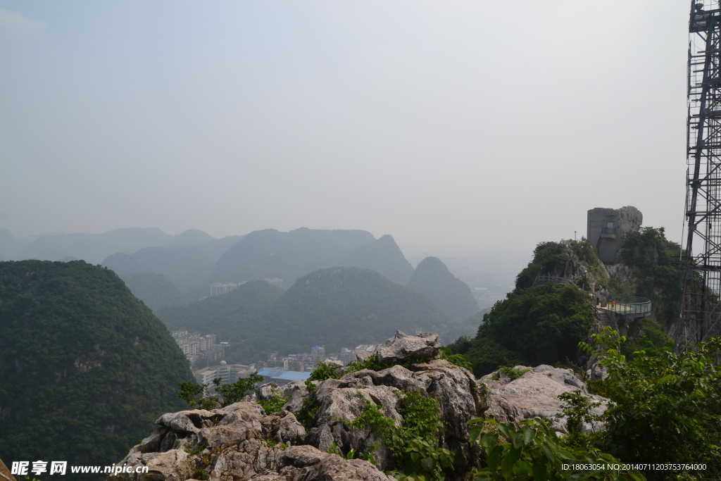 马鞍山山顶风景高清图