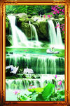 小河流水