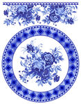 中国特色文化陶瓷青花