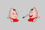 卡通饺子