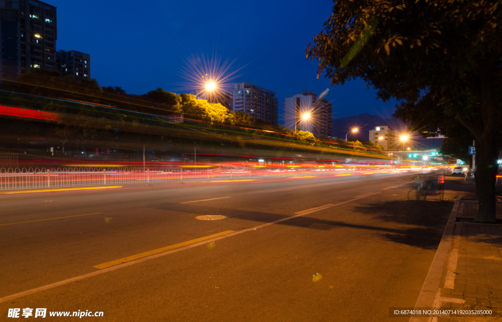福州夜景-国货路
