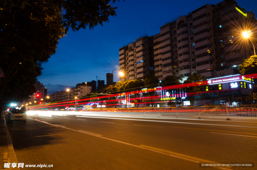 福州夜景-国货路