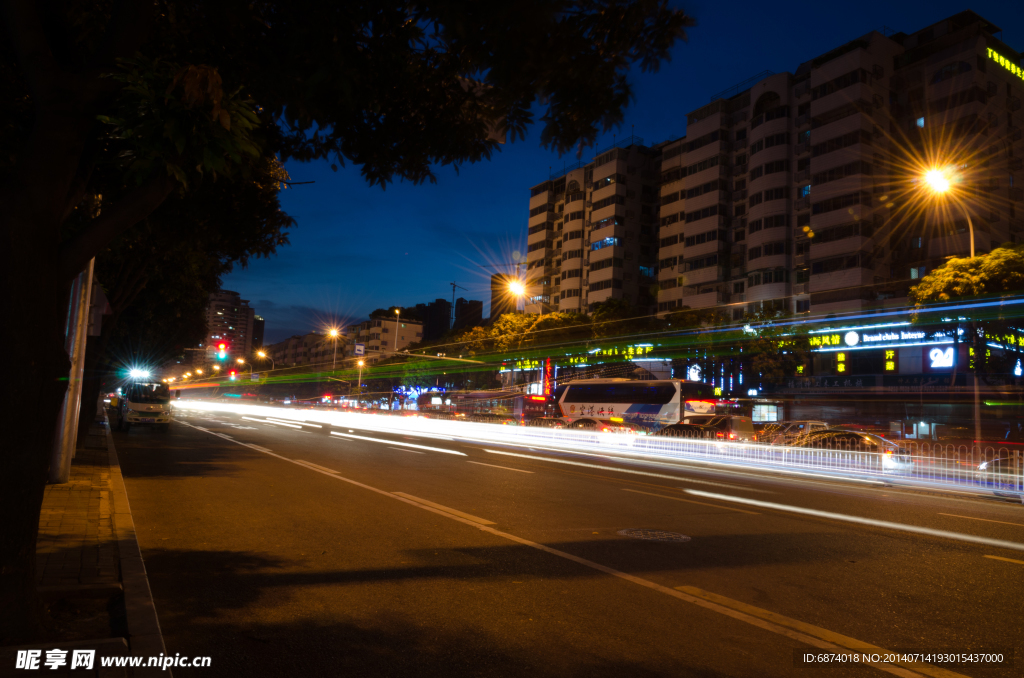 福州夜景-国货路
