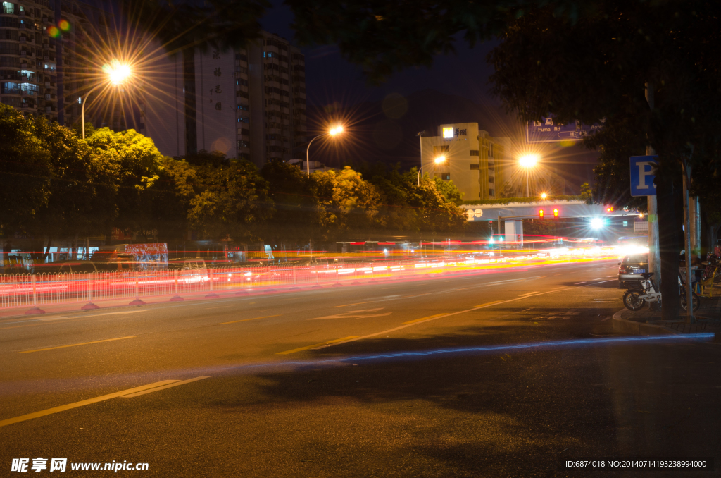 福州夜景-国货路