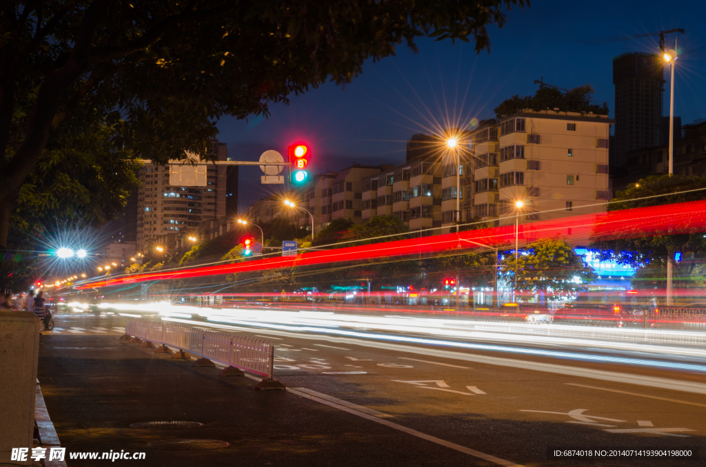 福州夜景-国货路