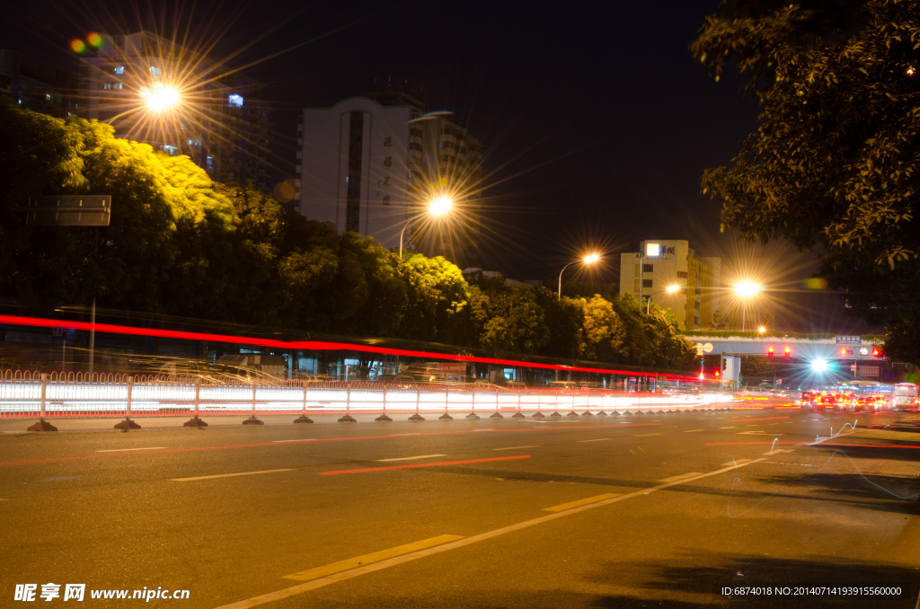 福州夜景-国货路