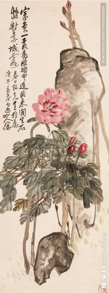富贵花丛
