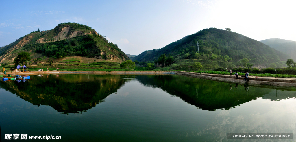 湖光山色