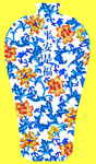 回青元青花青花瓷鼠绘