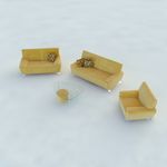 时尚沙发   茶几