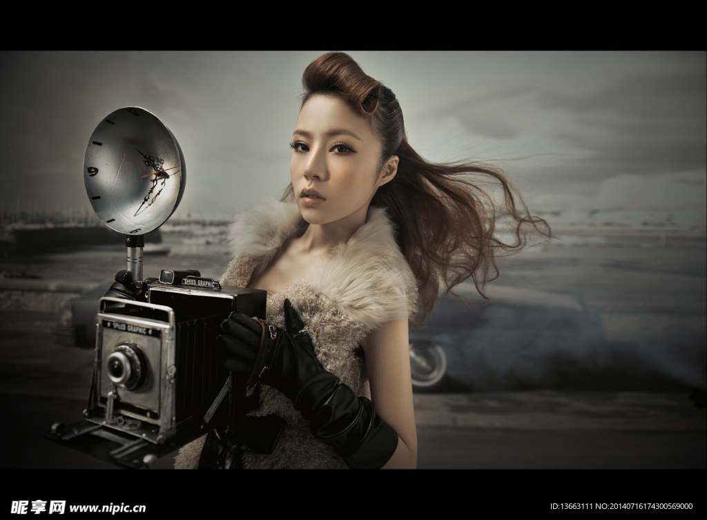 美女