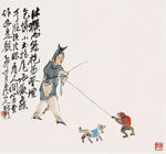 戏猴图