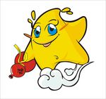 星星卡通图案