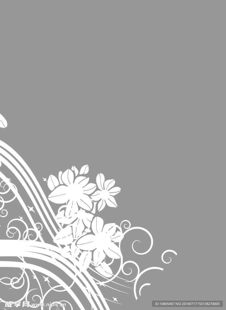 曲线花纹