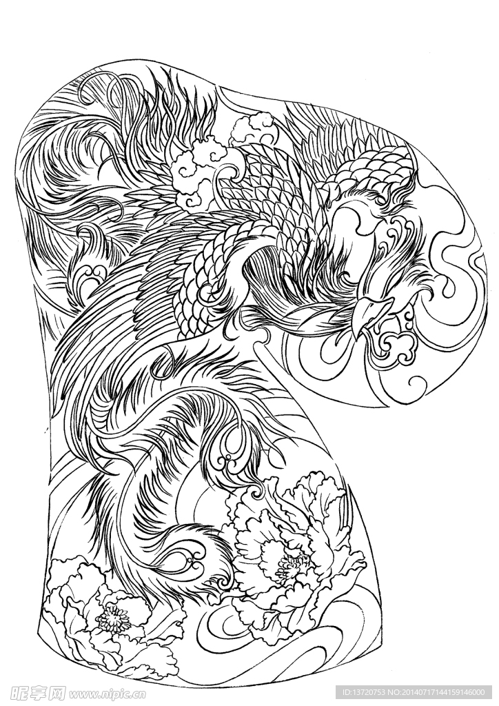 花纹图腾纹身图案